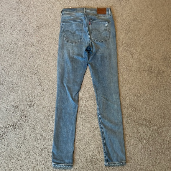 Levi women jeans mile high super skinny size 27 - Picture 4 of 4